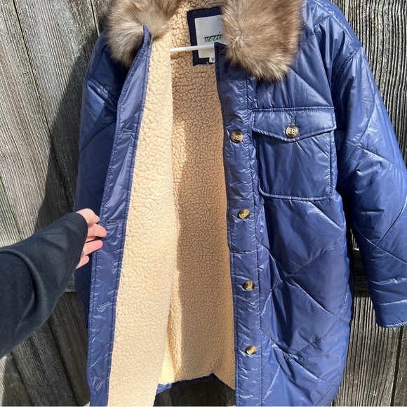Aerie Puffer Down Long Coat - Picture 6 of 6
